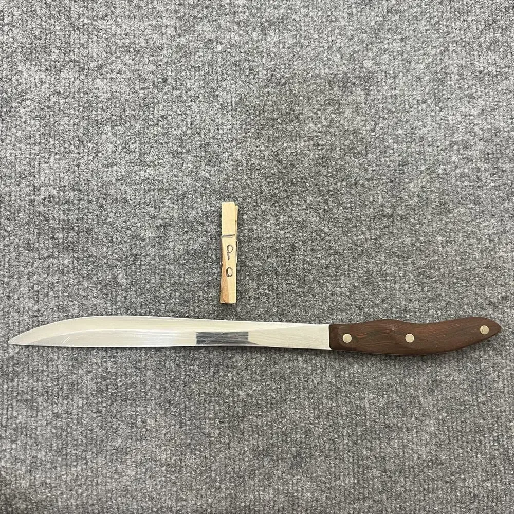 Cutco 23 Slicing Knife Wood Handle USA Made 14
